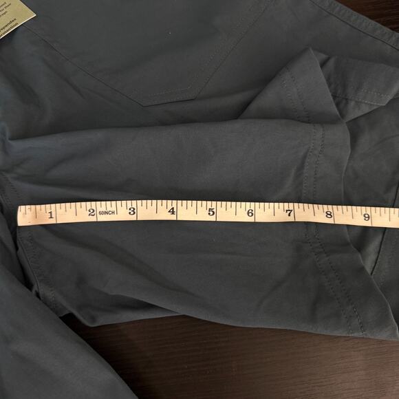 REI Shorts Womens 10 Sahara Bermuda Hiking Hike Camp Outdoors Utility Blue NEW - Picture 9 of 10